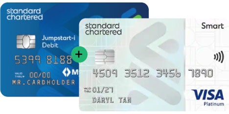Standard Chartered Smart Credit Card and  JumpStart Savings Account-i