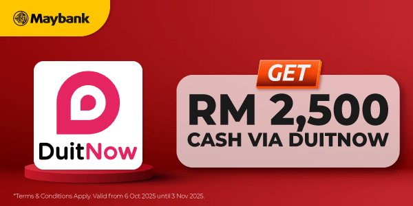 Maybank 2 Gold Cards Flash Deal