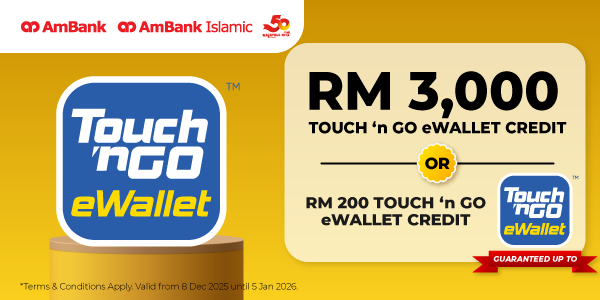 AmBank Cash Rebate Visa Platinum Flash Deal