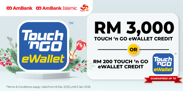 AmBank Cash Rebate Visa Platinum Flash Deal