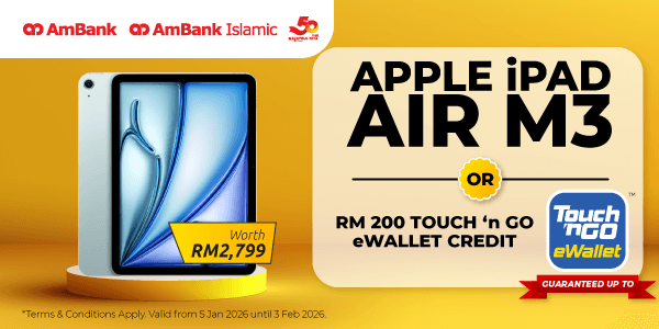 AmBank Cash Rebate Visa Platinum Flash Deal