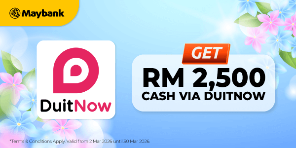 Maybank 2 Gold Cards Flash Deal