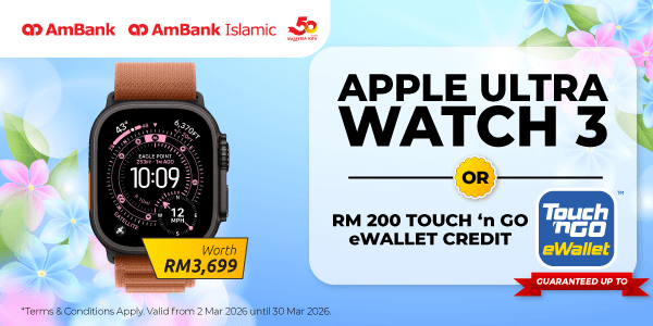 AmBank Cash Rebate Visa Platinum Flash Deal