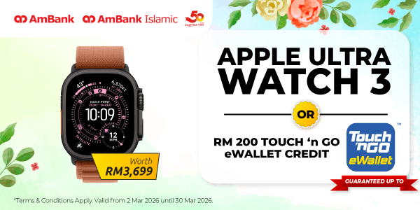 AmBank Cash Rebate Visa Platinum Flash Deal