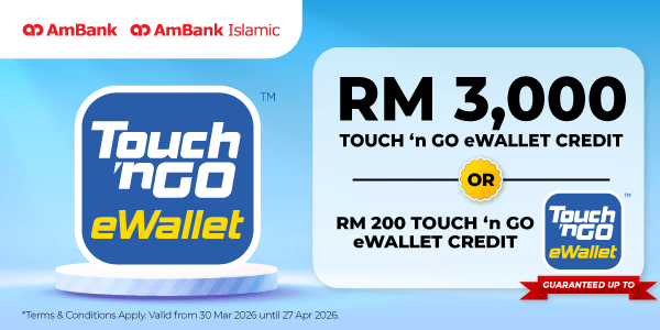 AmBank Cash Rebate Visa Platinum Flash Deal