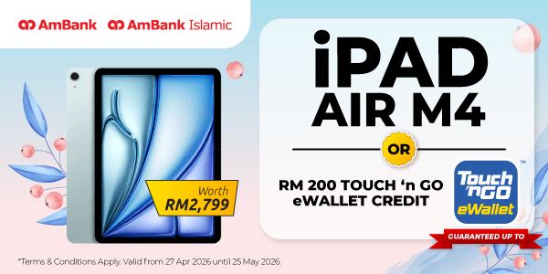 AmBank Cash Rebate Visa Platinum Flash Deal