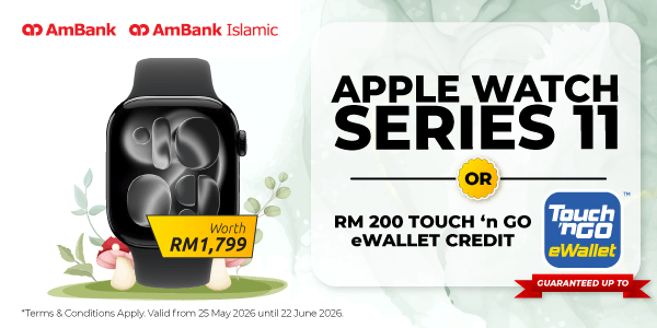 AmBank Cash Rebate Visa Platinum Flash Deal