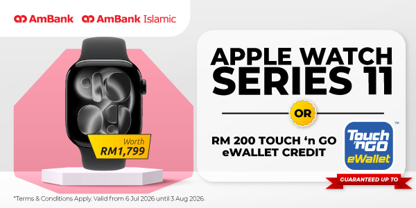 AmBank Cash Rebate Visa Platinum Flash Deal