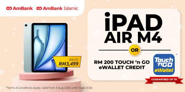 AmBank Cash Rebate Visa Platinum Flash Deal