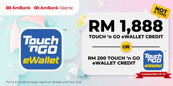 AmBank Cash Rebate Visa Platinum Flash Deal