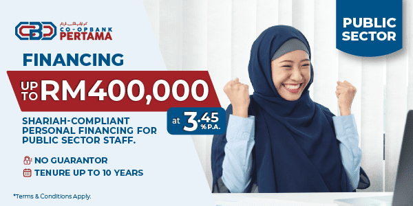 Co opbank Pertama Pembiayaan Peribadi i Lestari Awam Flash Deal