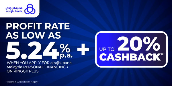 Pembiayaan Peribadi i alrajhi bank Malaysia Flash Deal