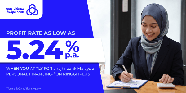 Pembiayaan Peribadi i alrajhi bank Malaysia Flash Deal