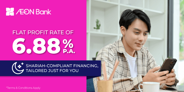 Pembiayaan Peribadi i AEON Bank Flash Deal