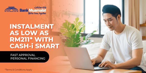 Bank Muamalat Cash i SMART Flash Deal
