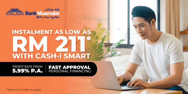 Bank Muamalat Cash i SMART Flash Deal