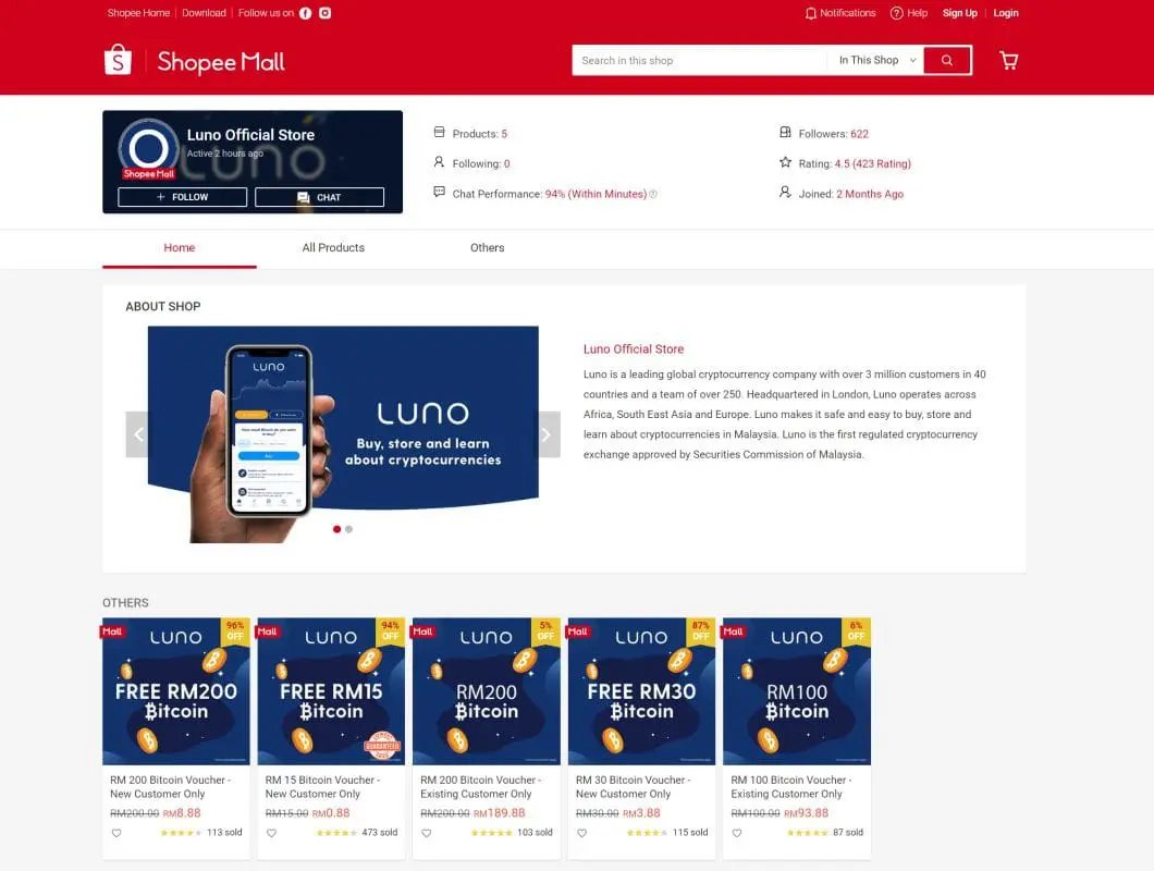 luno shopee promotion