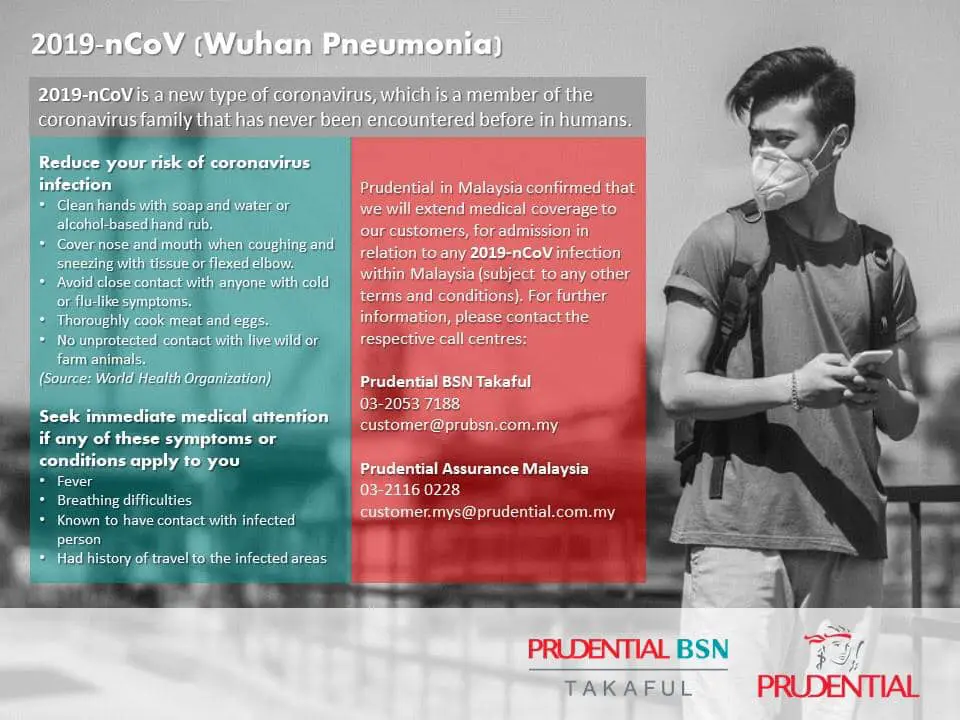 Prudential coronavirus 