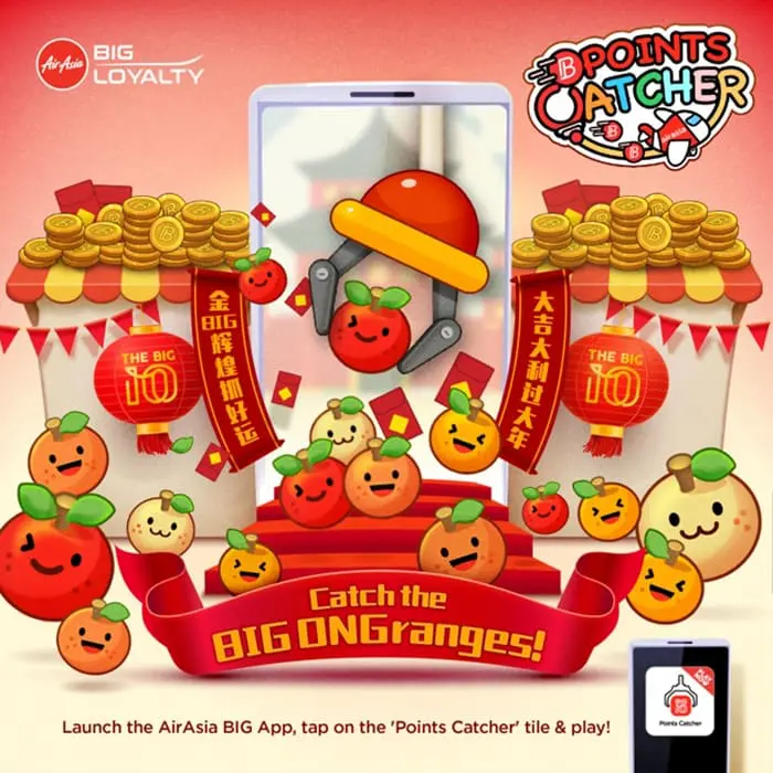 airasia big loyalty points catcher