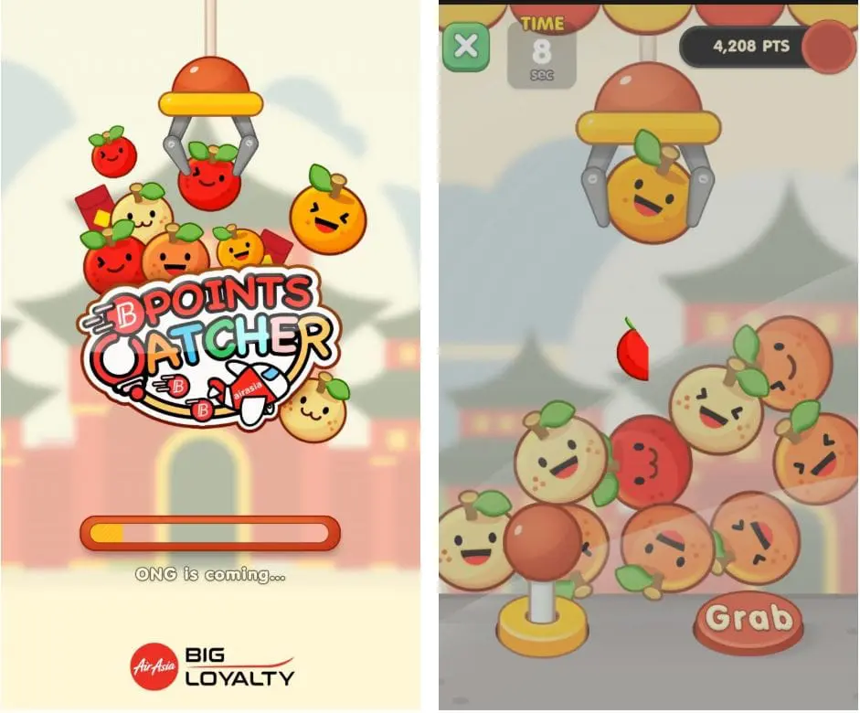 airasia big loyalty points catcher 2