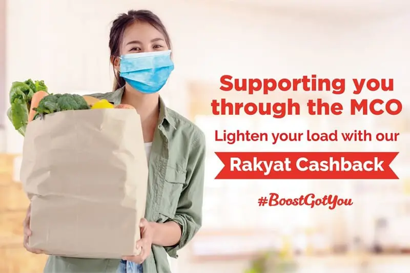 Boost Rakyat Cashback