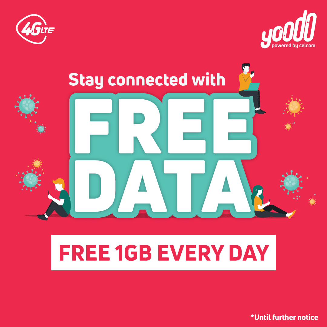 yoodo free internet