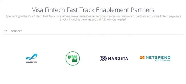 visa fintech fast track programme 2