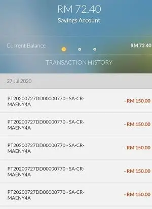 stashaway bank account proof