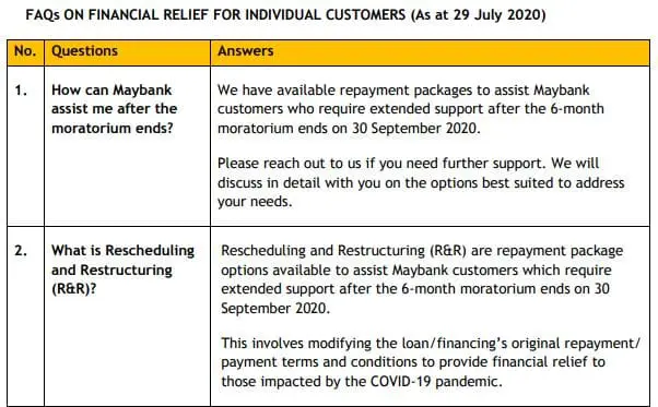 maybank repayment assistance package 1