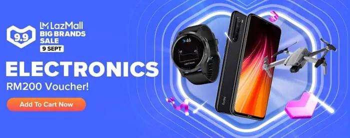 lazada 9.9 electronics
