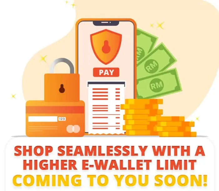 shopeepay new e-wallet limit 1
