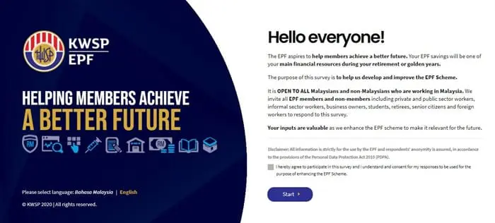 epf 2020 consultation survey