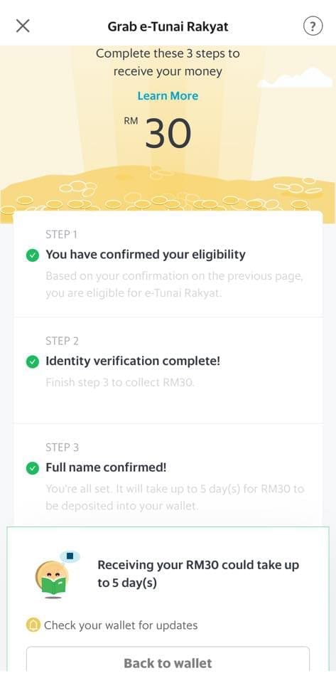 e-tunai rakyat grab