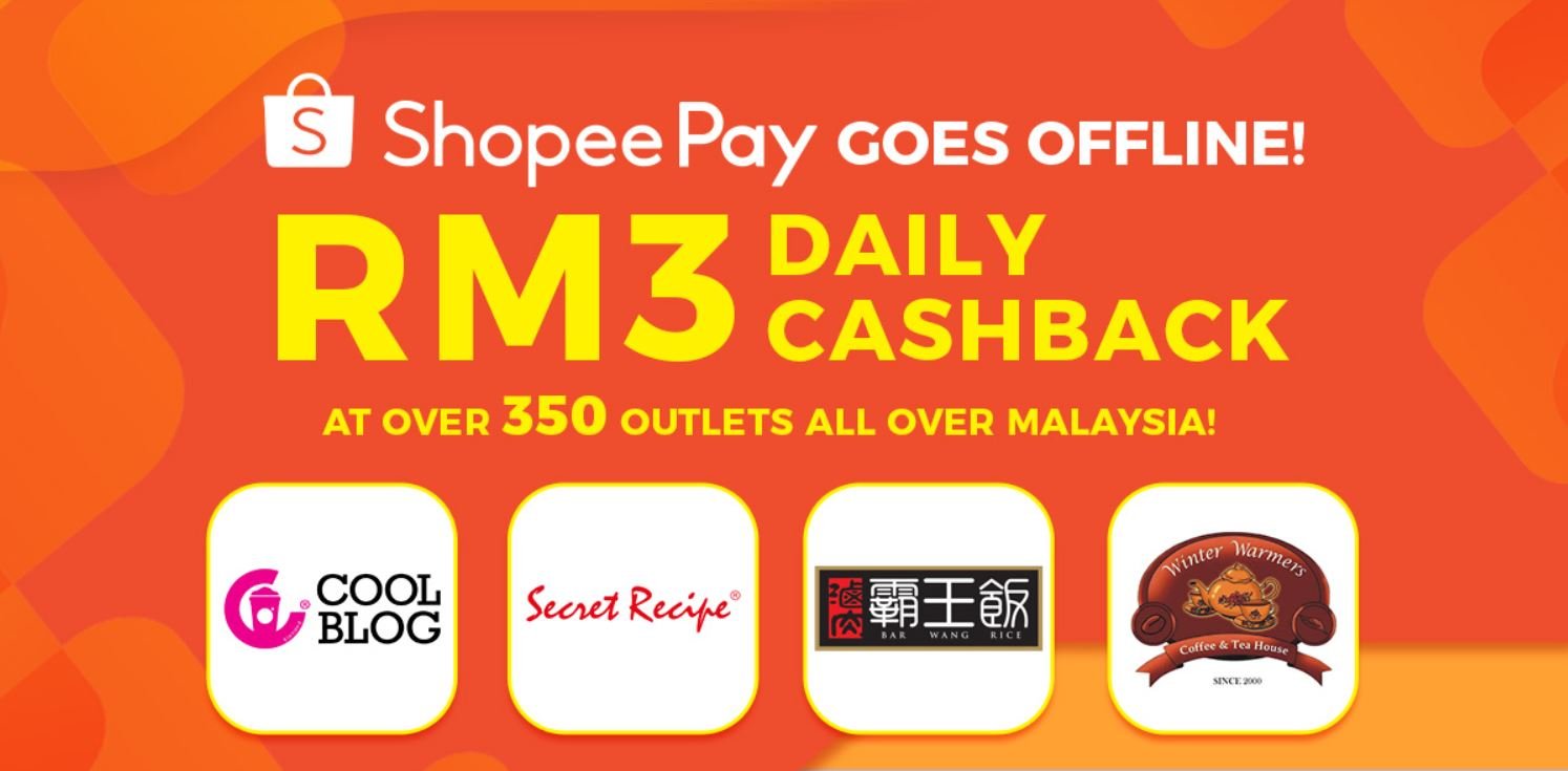 shopeepay RM3 cashback campaign