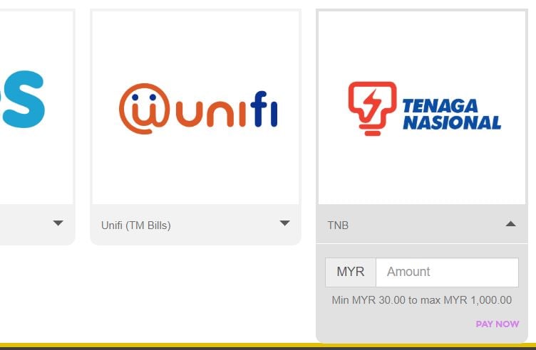 How To Pay Tnb Bills With Boost Grabpay And Touch N Go Ewallet