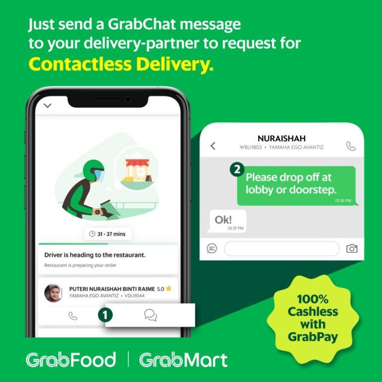 Grab Contactless Deliveries