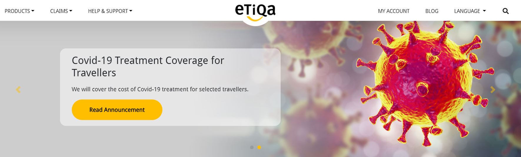 etiqa covid 19 medical coverage