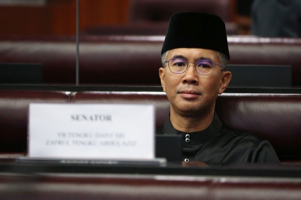 finance minister tengku dato sri zafrul