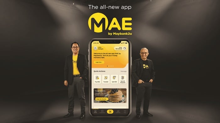 Maybank app mae M2U, MAE