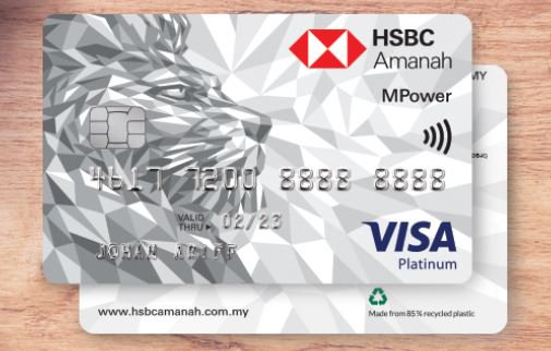 Amanah platinum credit card-i hsbc mpower HSBC Amanah