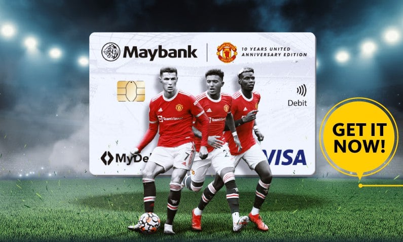 Maybank Launches Limited Edition Maybank Manchester United Visa Debit Card