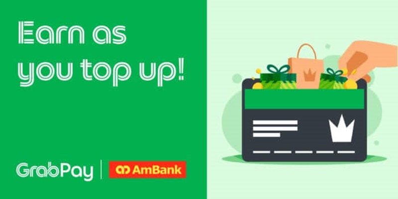 Top Up GrabPay With AmBank Visa Credit Cards To Get RM30 GrabFood Voucher