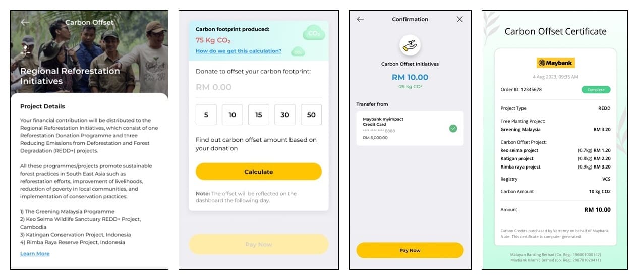 Maybank Launches New myimpact Credit Cards With Carbon Footprint ...