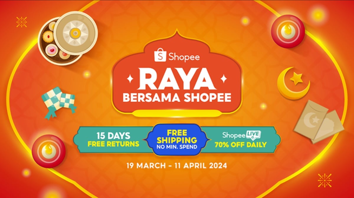 Shopee's Raya Sale, The Answer To Your Shopping Needs