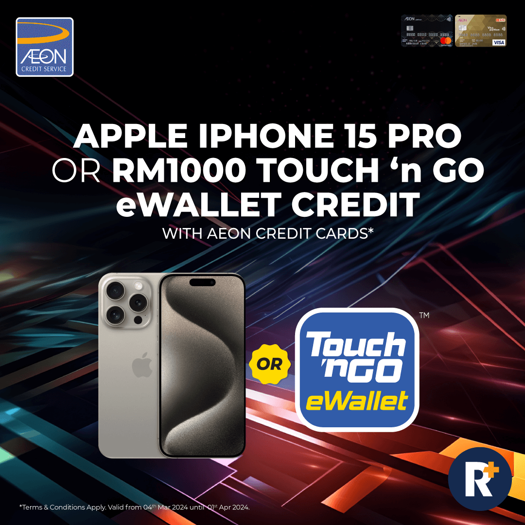 Get RM1,200 TNG eWallet Credit OR Win iPhone 15, PS5, And More On Unbox ...