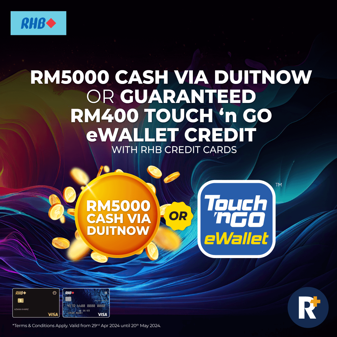 Win RM5,000 Cash, iPhone 15 Pro Max, RM2,800 TNG eWallet Credit, and ...