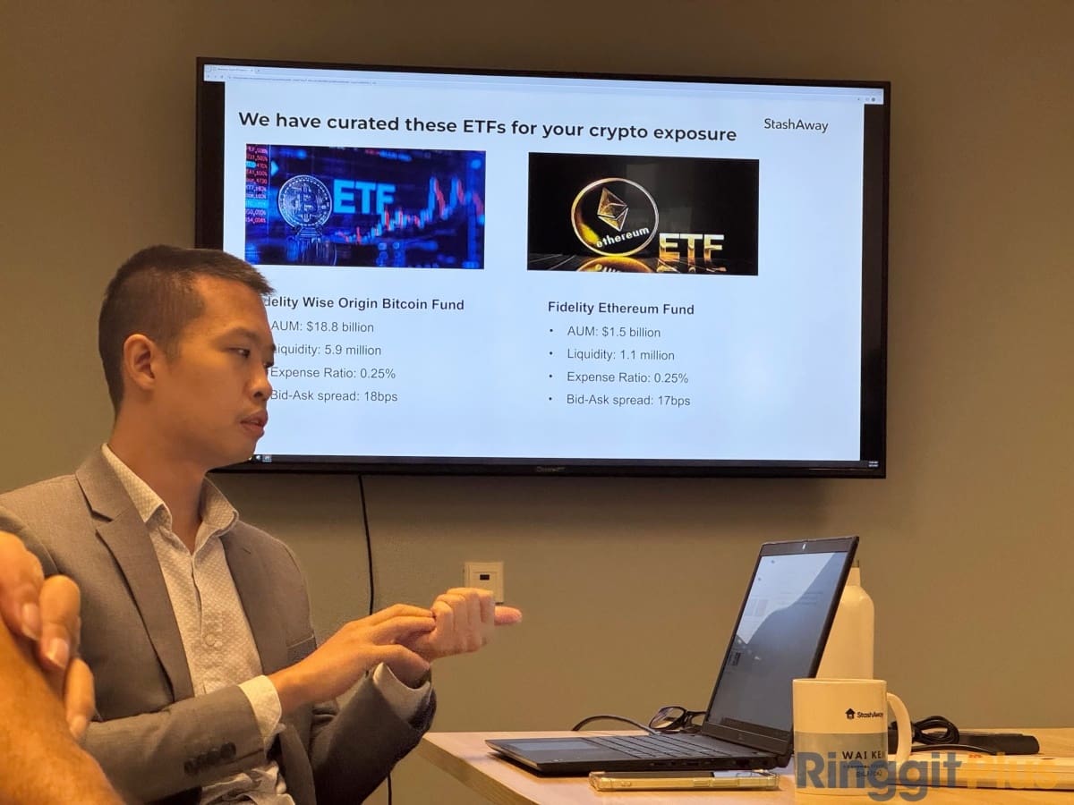 StashAway Adds Bitcoin And Ethereum ETFs To Investment Portfolio Options