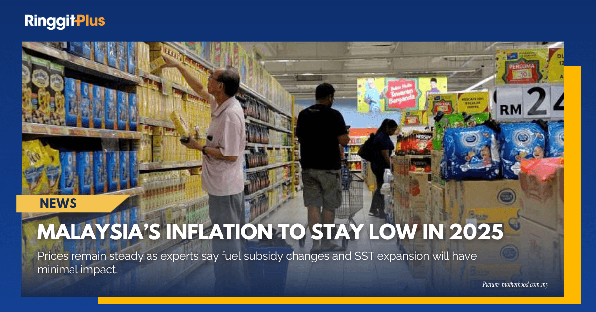 Malaysia’s Inflation Expected To Stay Mild In 2025