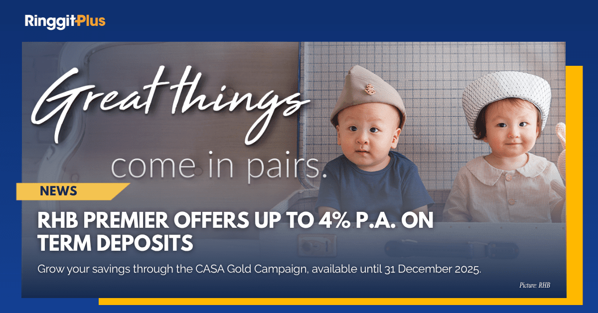 RHB Premier Offers Up to 4% P.A. Returns Under CASA Gold Campaign