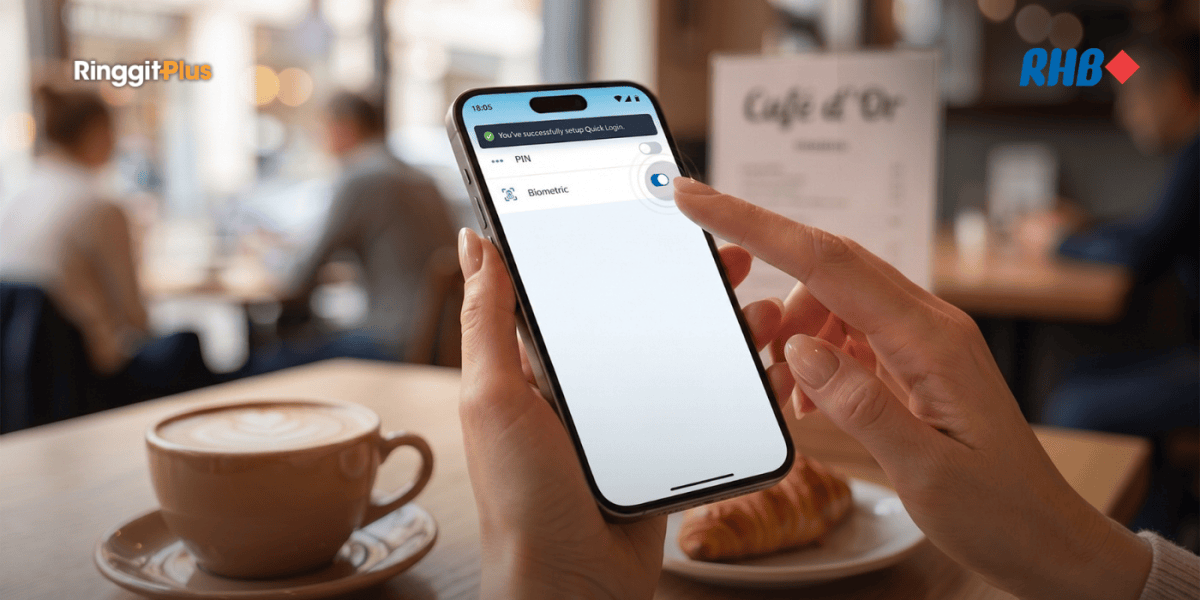 RHB Mobile Banking Adds Fingerprint And Face ID Security